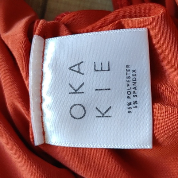 ๐ 3/$20๐ Okakie Rust Body Suit Size XS labelled as S (See description details) - Picture 5 of 9